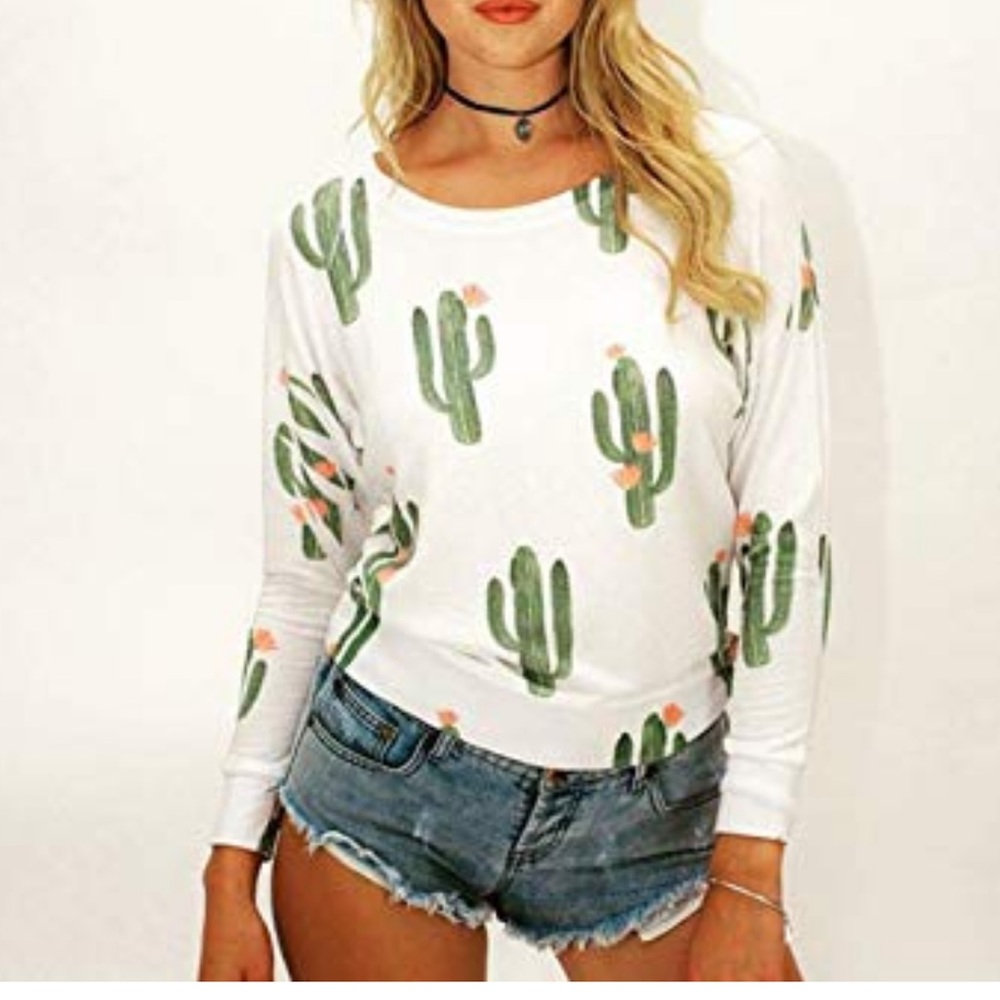 Cactus Print Shirt